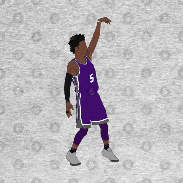 De'Aaron Fox "Hold It" by rattraptees